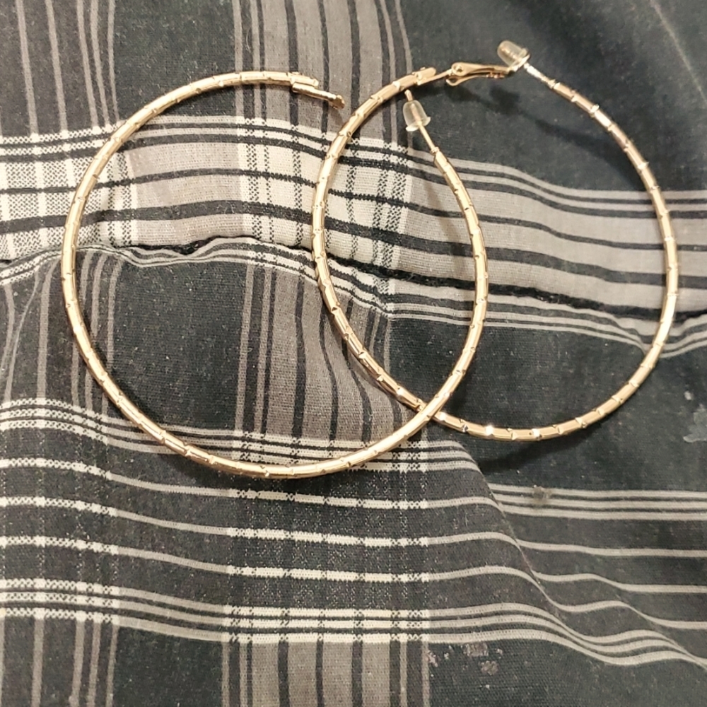 14k Gold Hoop Earrings